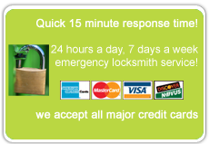 Locksmith Snohomish credit cards accepted